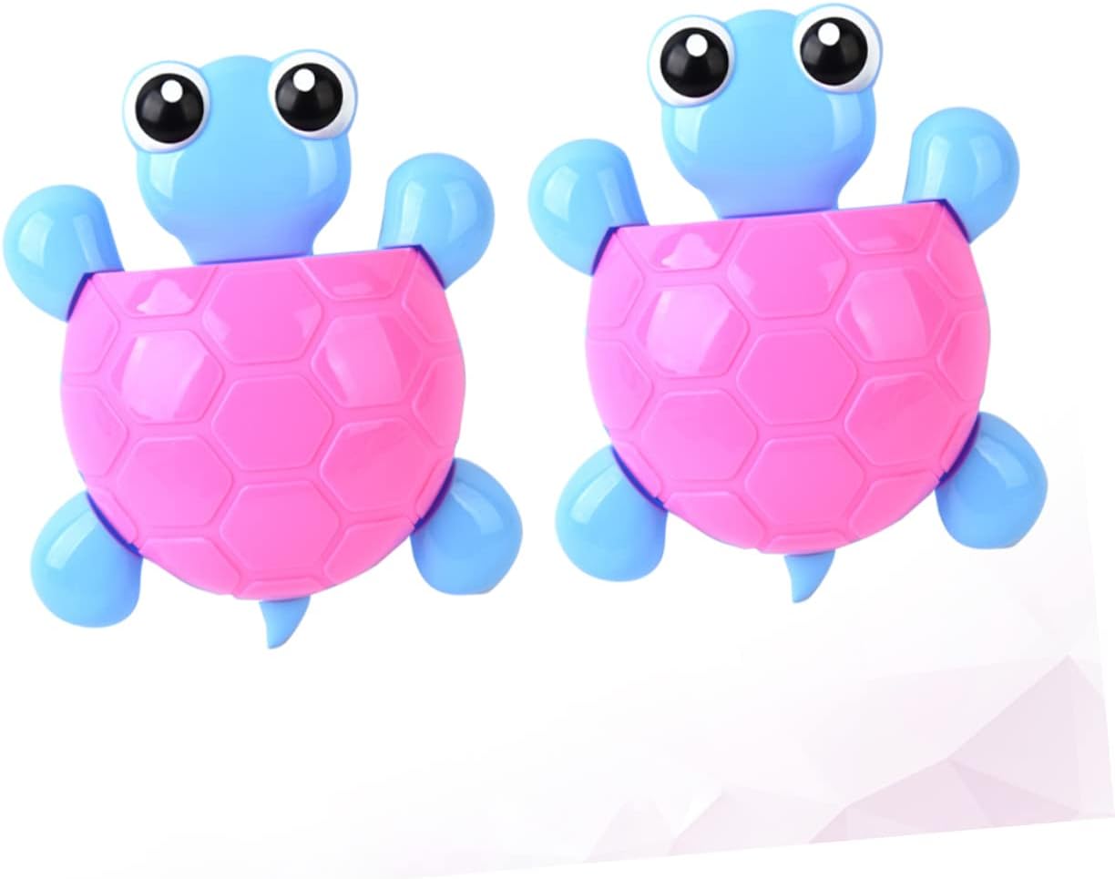 Cute Turtle Suction Cup Toothbrush Holder