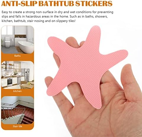 Zerodeko 24pcs Bathtub Stickers Safe Non-skid Decor