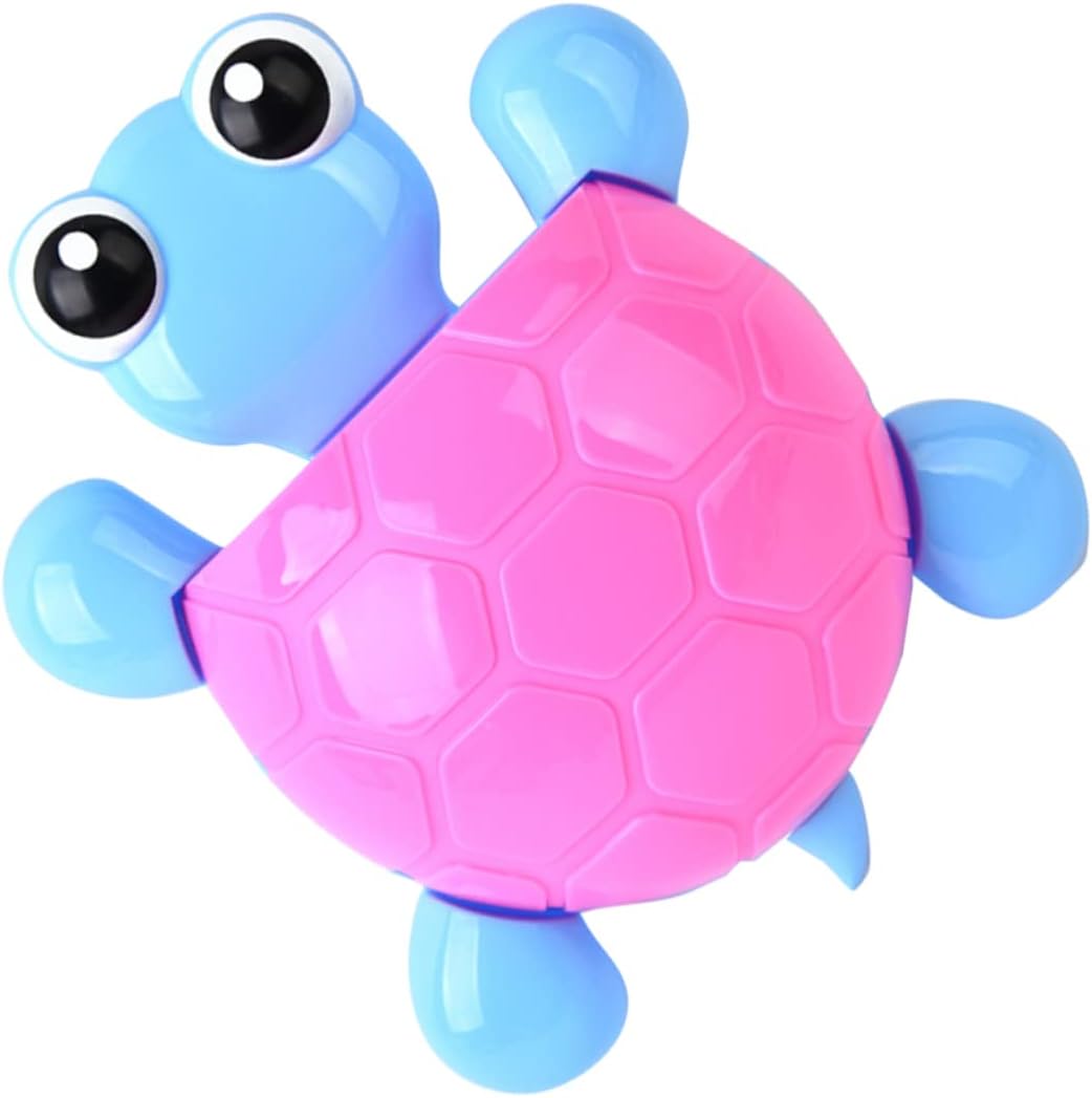 Luxshiny 2Pcs Turtle Suction Cup Toothbrush Holder Organizer