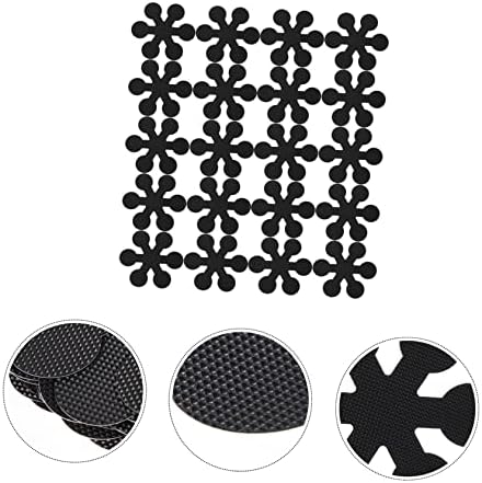 HOLIDYOYO Toilet Supply 20pc Non-Slip Sticker Strips Snowflake Decor