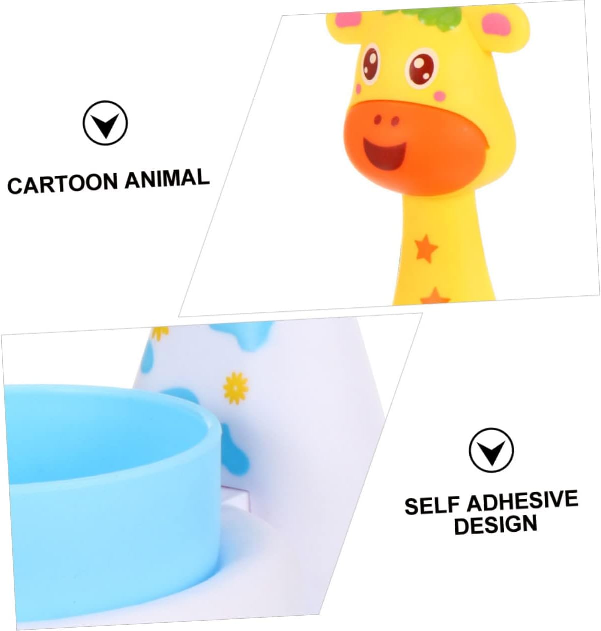 Bathroom Toothbrush Cup Holder with Cartoon Design 1