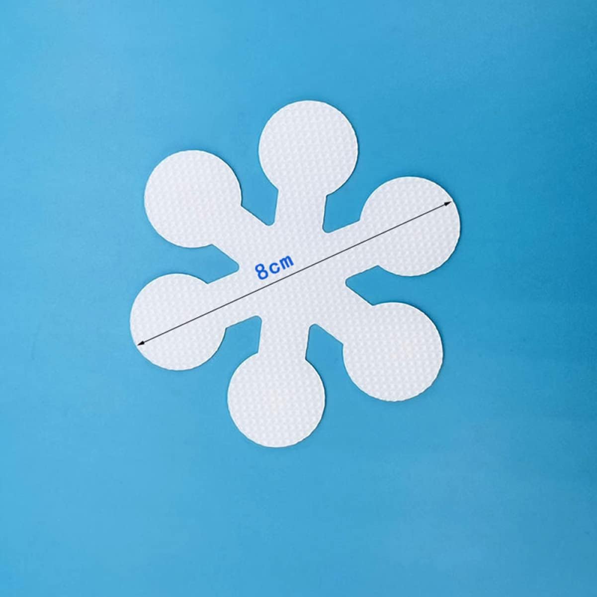 Alipis 20 Pcs Bathtub Non-Slip Stickers with Snowflake Design