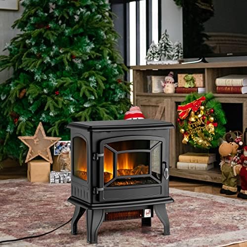 Tangkula 20 Inch Electric Fireplace Stove