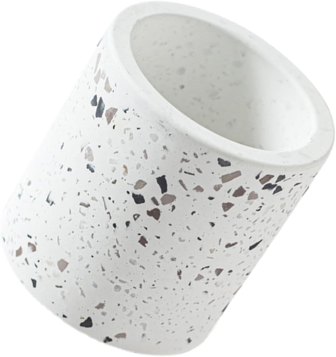 PRETYZOOM Elegant Marble Bathroom Toothbrush Holder Set