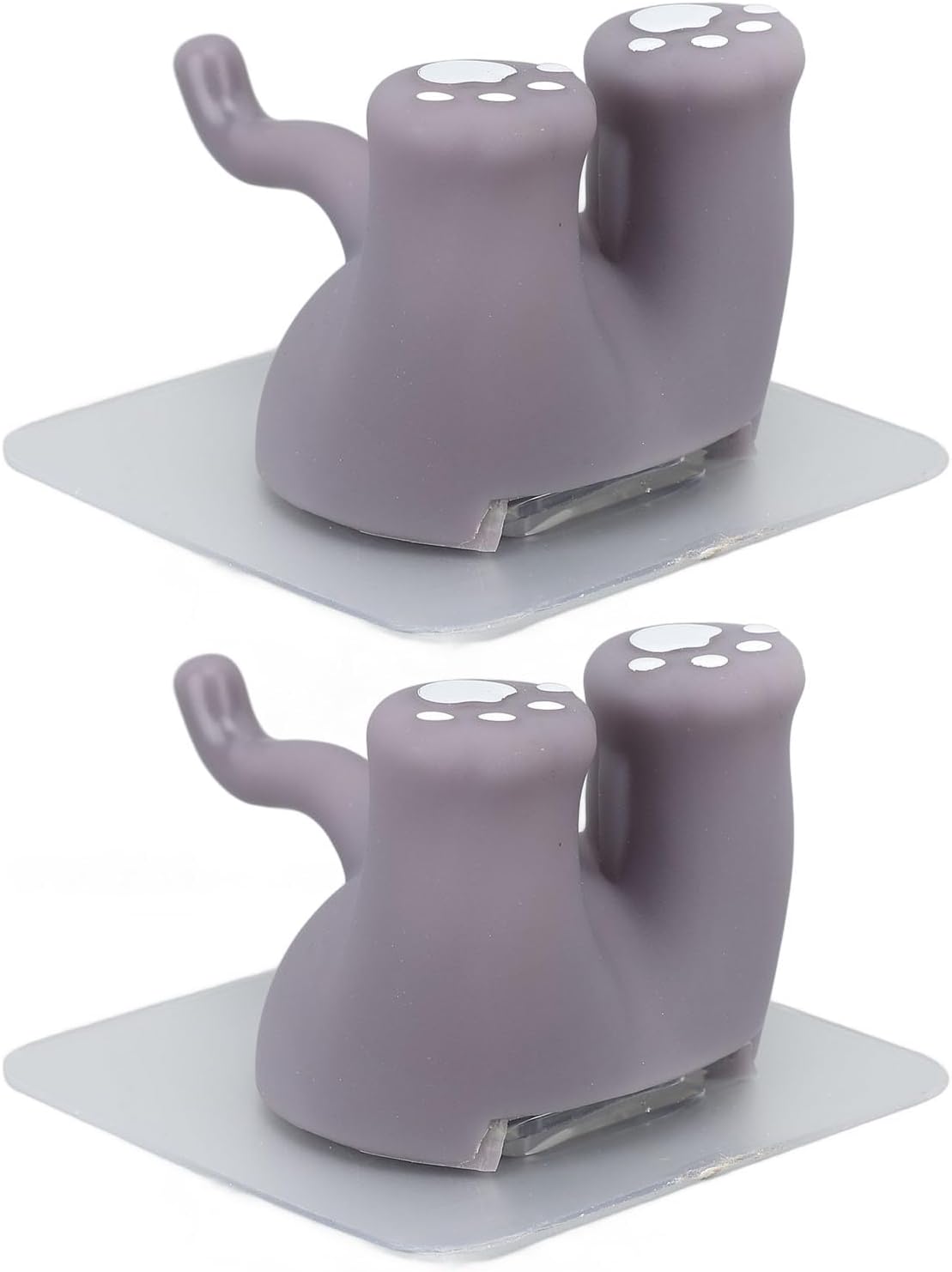 Pssopp 2Pcs Kitten Tail Toothbrush Holder for Kids