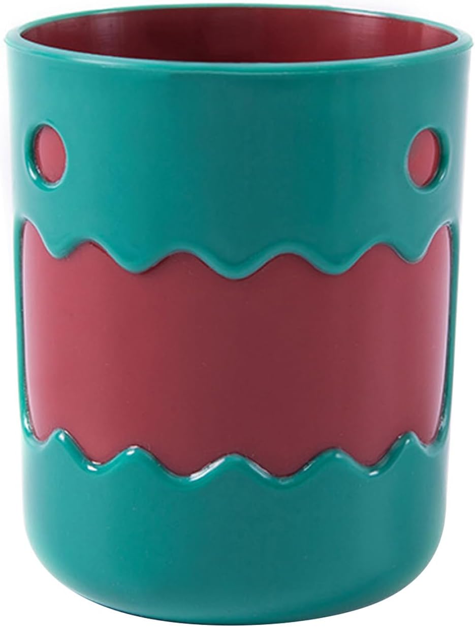 Haofy Kids Tooth Brushing Cup with Cartoon Design