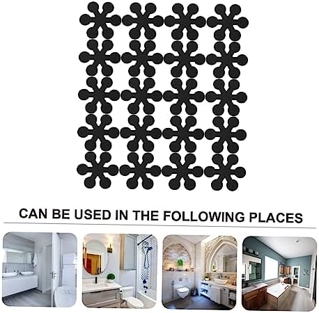 HAKIDZEL Bath Non-Slip Stickers 20pcs Snowflake Design