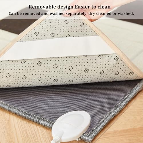 Jidanmian Electric Heating Carpet with 12Hr Timer