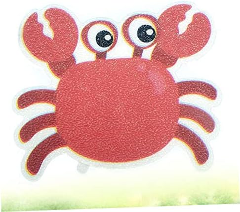 Marine Crab Non-Slip Stickers 5pcs for Bathroom Safety