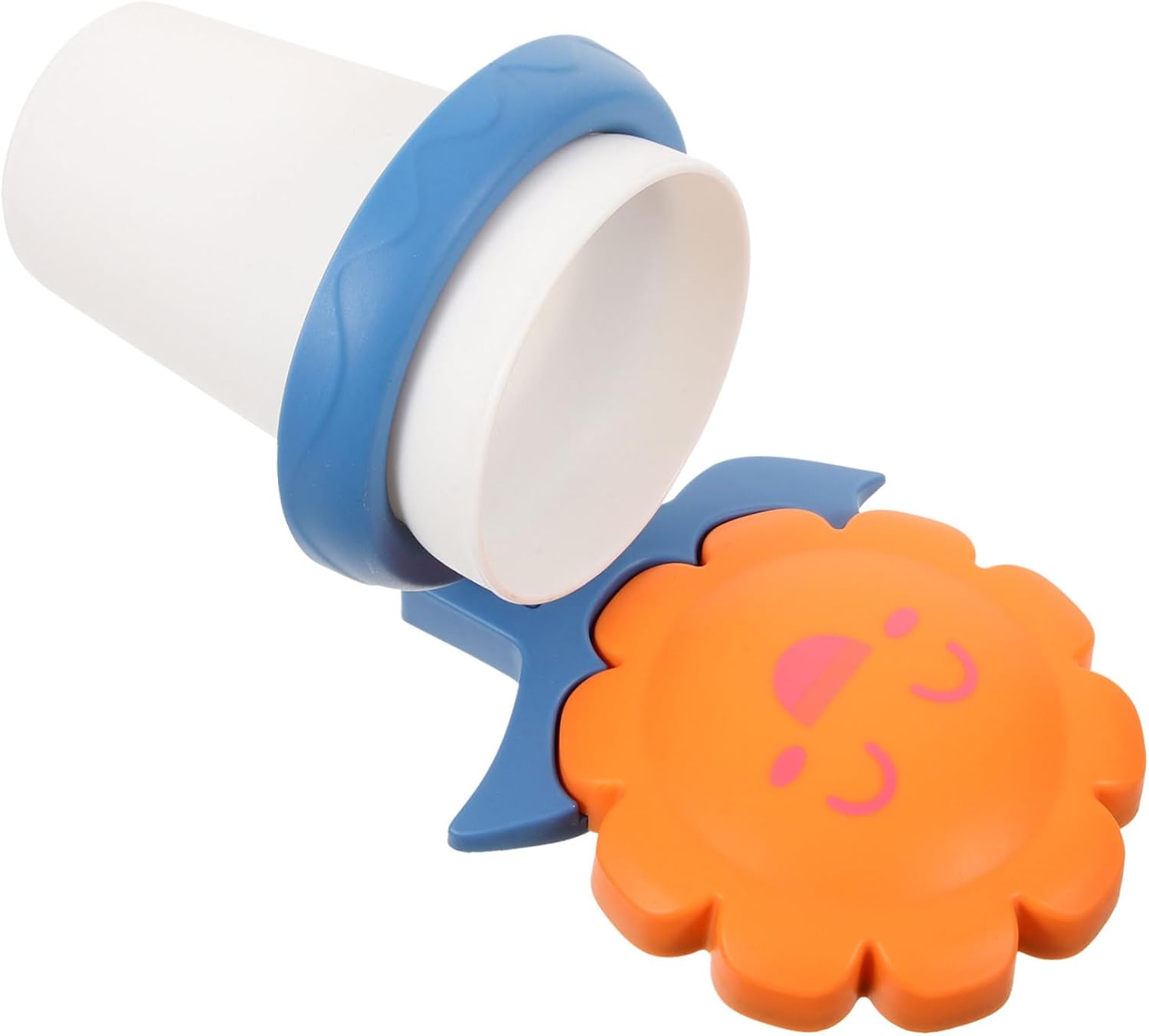 PartyKindom Wall-Mounted Toothbrush Holder with Sunflower Design