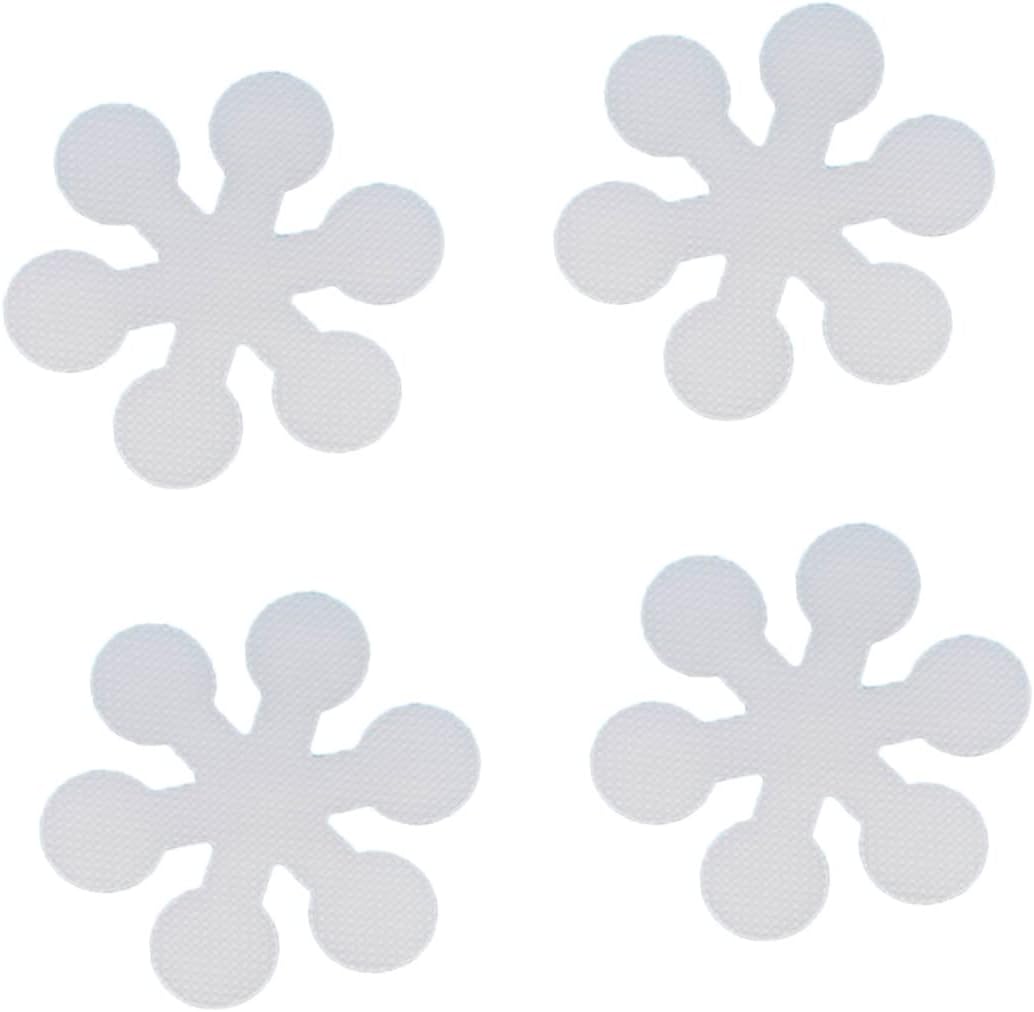 20 Pcs Snowflake Non-Slip Stickers for Bath Tub