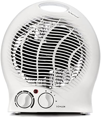 Sohler 1500W Fan Heater with Thermostat and Safety