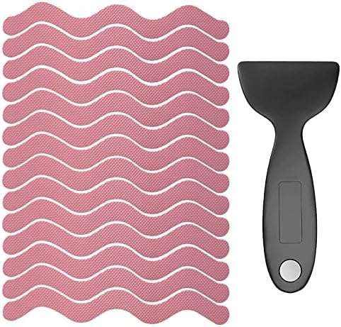 Ding Xi Anti-Slip Tub Stickers 24 Pack with Scraper