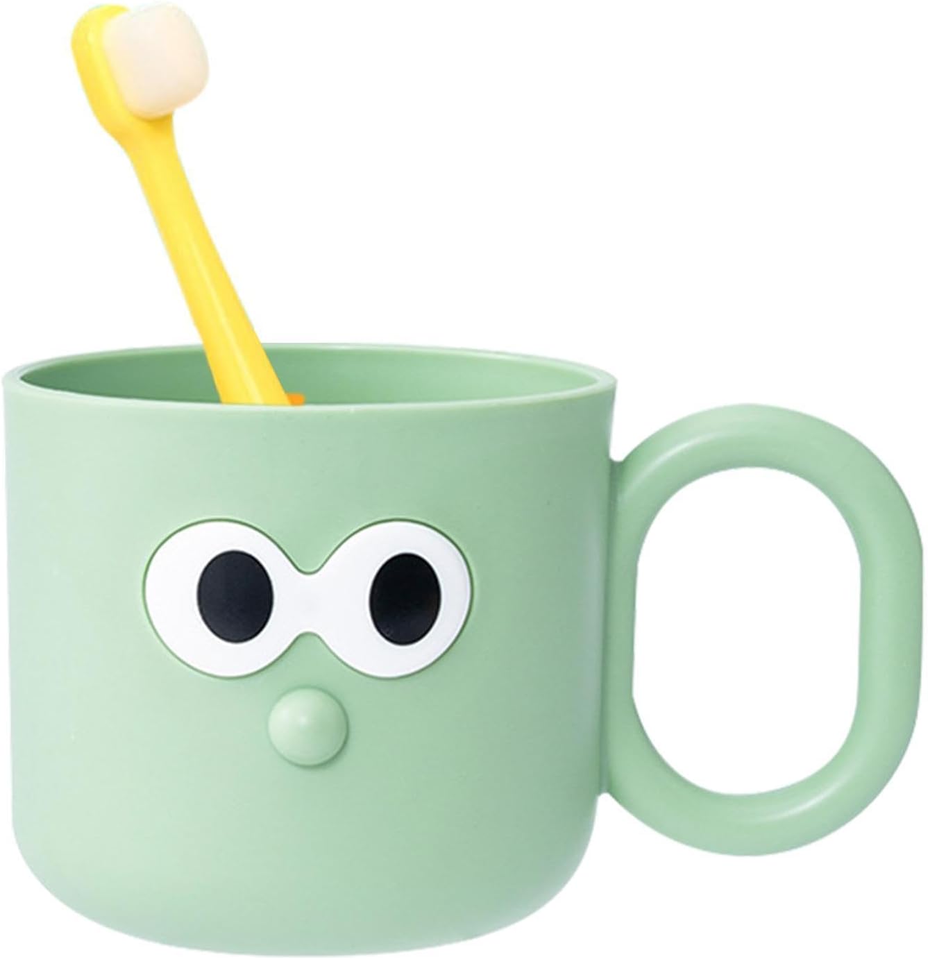 Cartoon Toothbrush Cup Holder for Kids Reusable and Eco-Friendly