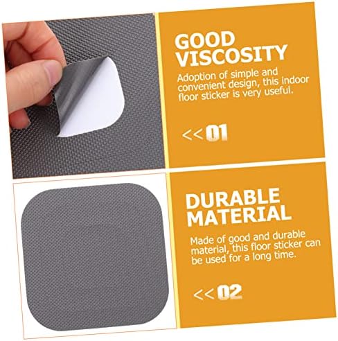 Mobestech 20pcs Non-Slip Bathroom Stickers Peva Decals for Safety