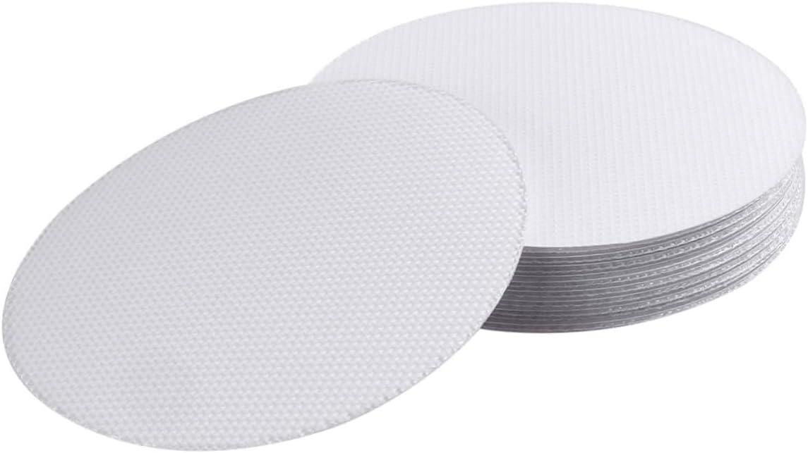 LOEFLIFA 30 Pcs White Non-Slip Tub Stickers