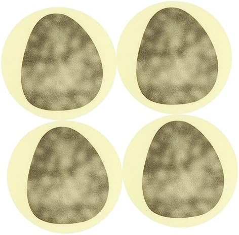 SOLUSTRE Non-Slip Bathtub Stickers 4 Pack - 19cm Diameter