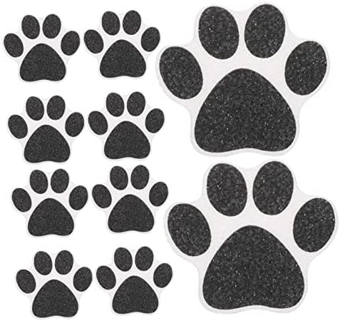 10pcs Non-Slip Dog Sticker Bath Mat Decals