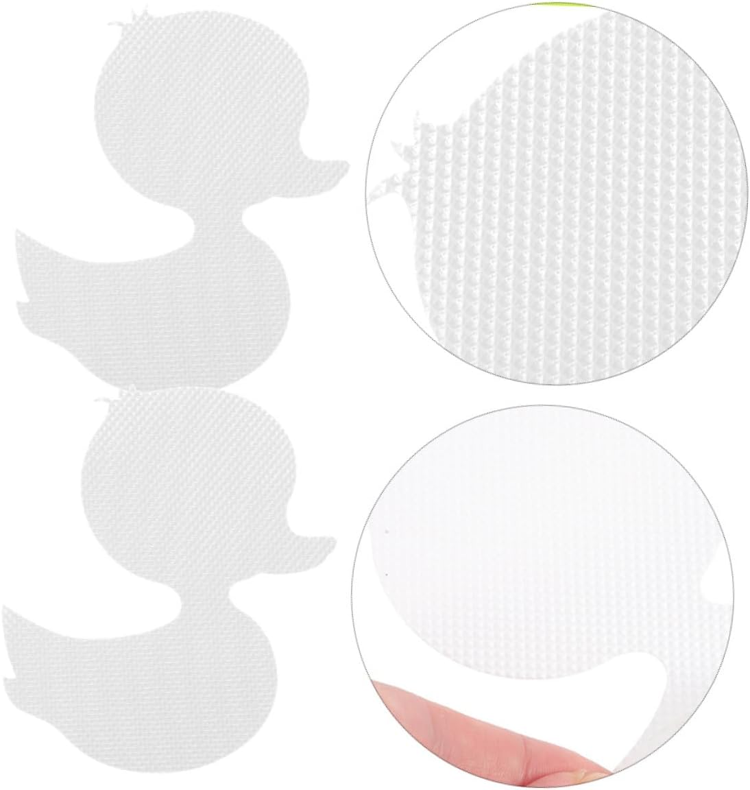 LIFKICH Cute Duck Bathtub Stickers 30pcs