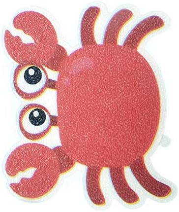 Non-Slip Cartoon Crab Stickers for Bathtub