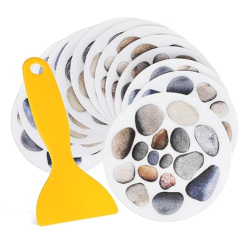 NIYANGLE 12Sheets Non-Slip Bathtub Stickers
