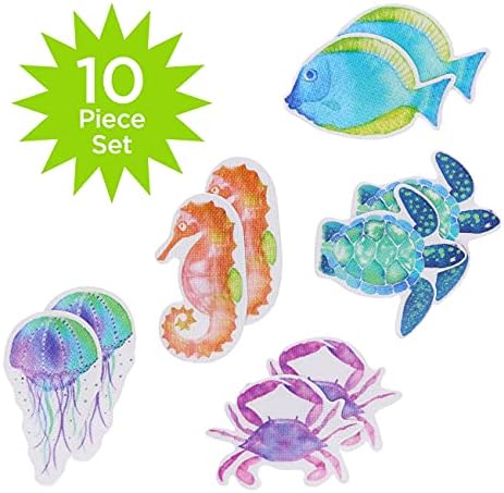 Ginsey Aqua Touch Sea Life Non-Slip Safety Treads
