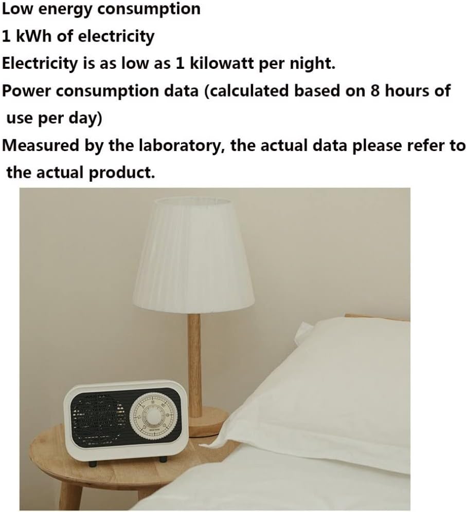 Grafken Retro Heater 500W Energy Saving White