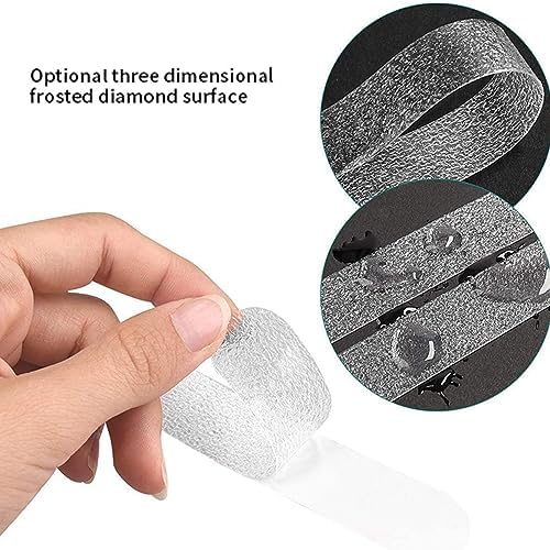 12Pcs Non-Slip Bathtub Stickers with Textured Treads
