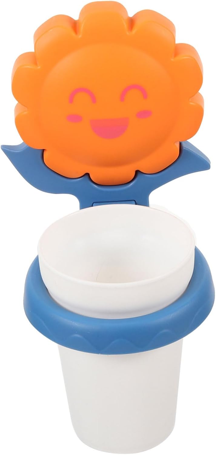Healeved Cartoon Toothbrush Cup Rack Organizer
