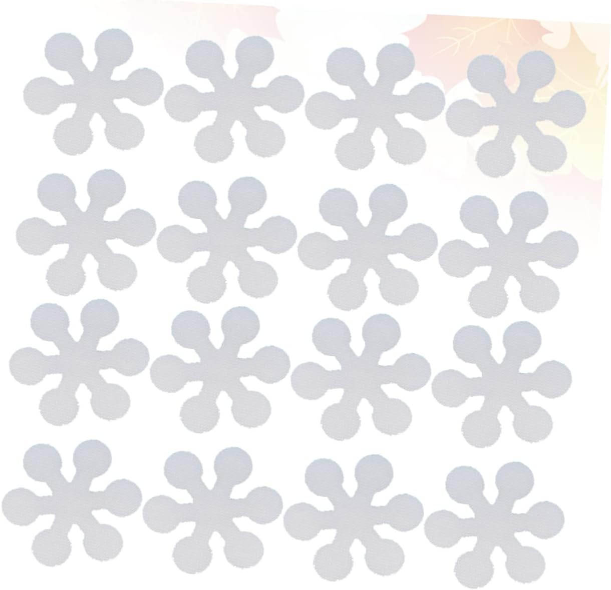 Non-Slip Shower Strips 20 Pcs Snowflake Adhesive Bathtub Decals
