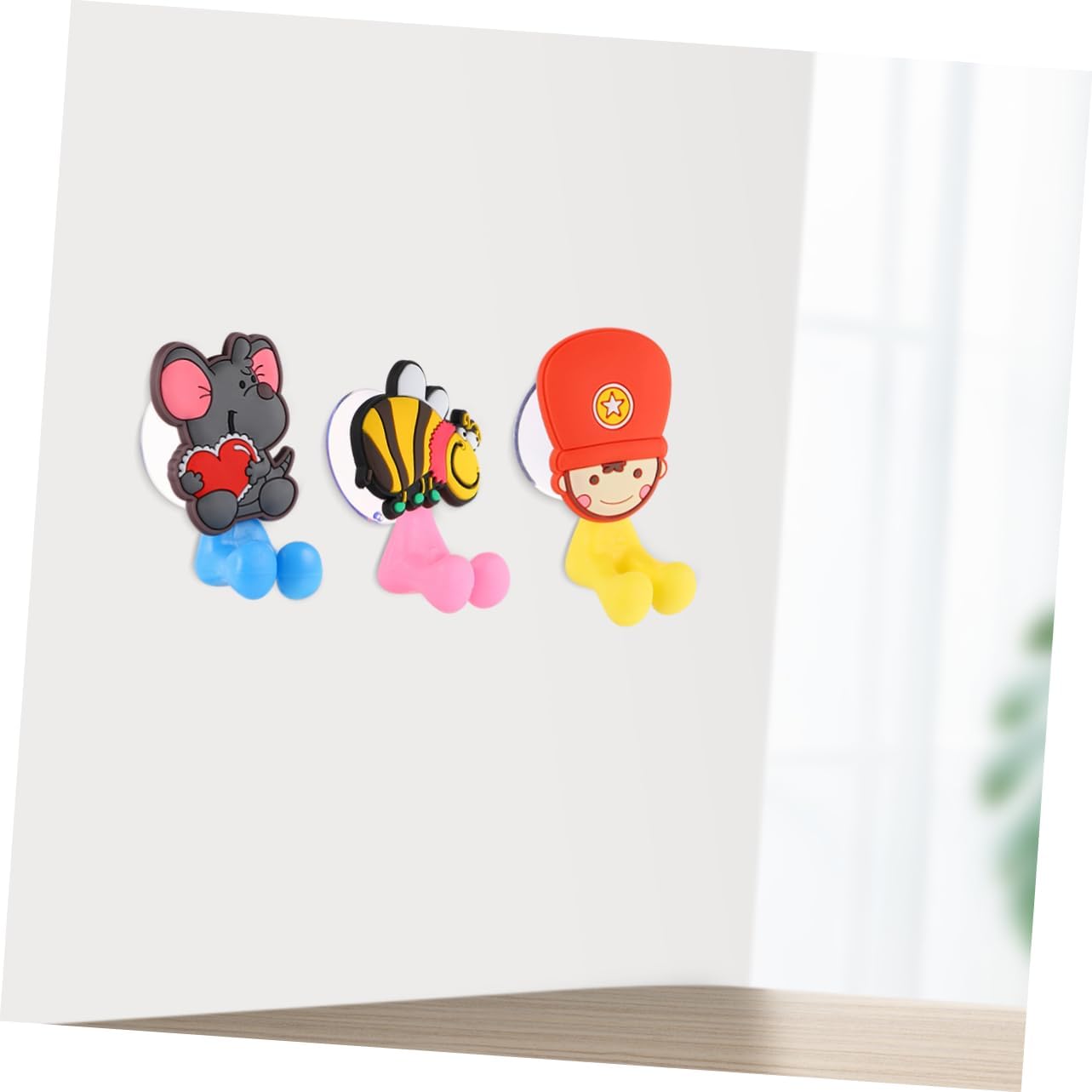 SOLUSTRE Suction Cup Toothbrush Holder 3pcs Set