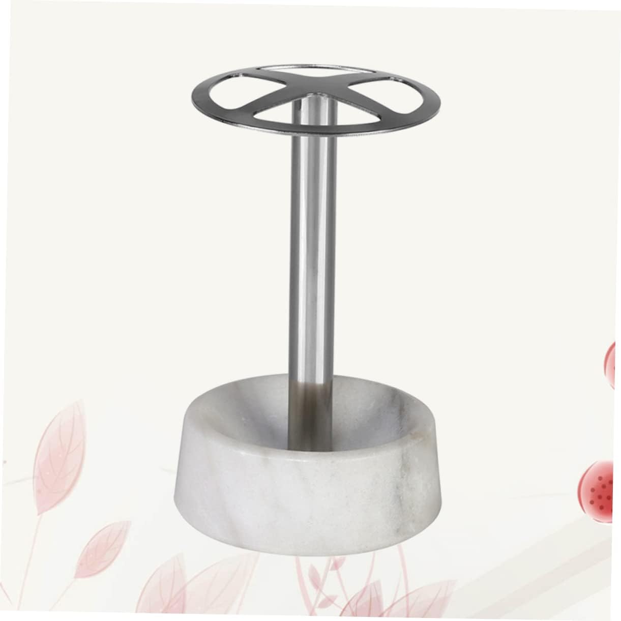 Ciieeo Toothbrush Holder Stand with Marble Base