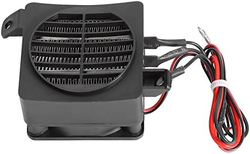 Qioni 100W 12V Car Fan Heater with Mounting Holes