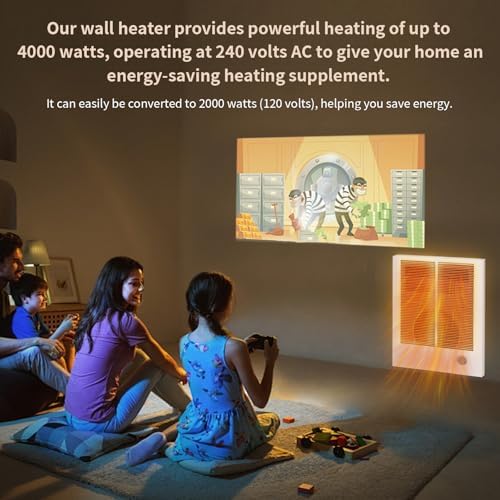 HAI FEIPN 198 Wall Heater 4000W 240VAC Energy-Saving Electric Heater