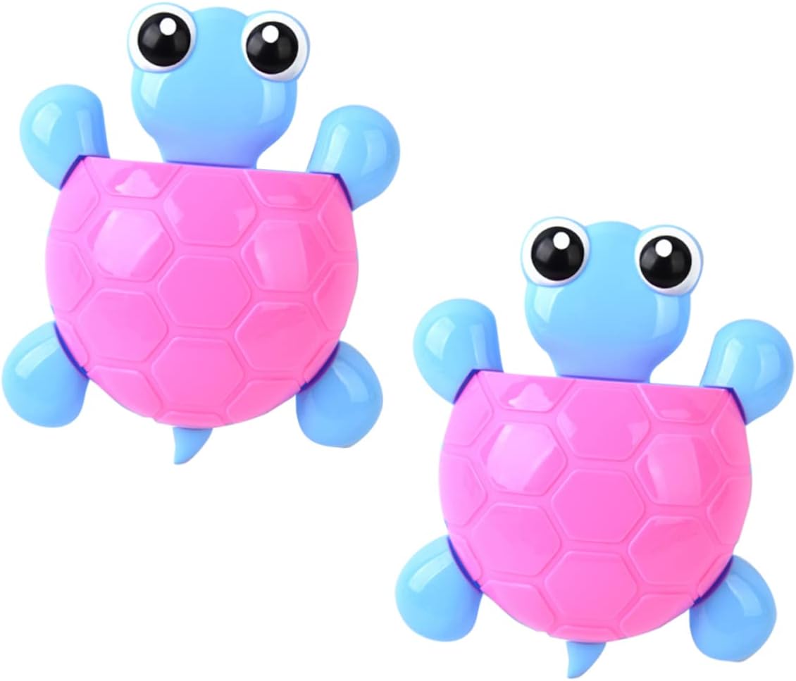 Cute Turtle Suction Cup Toothbrush Holder