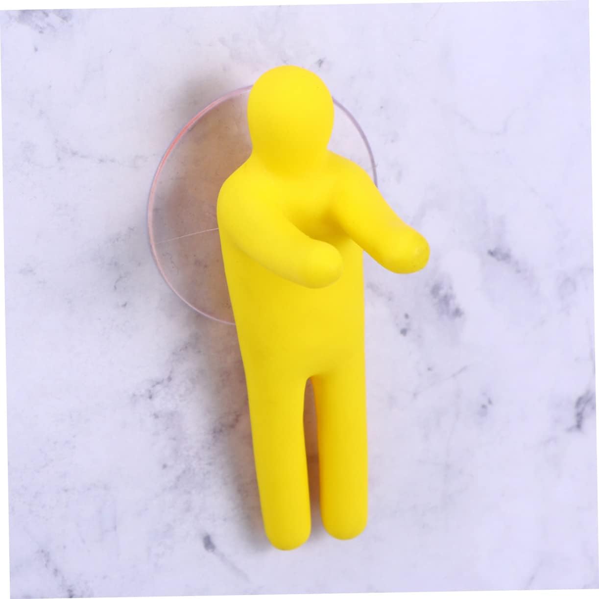 IMIKEYA 6 Pcs Bathroom Suction Cup Hooks and Toothbrush Holders
