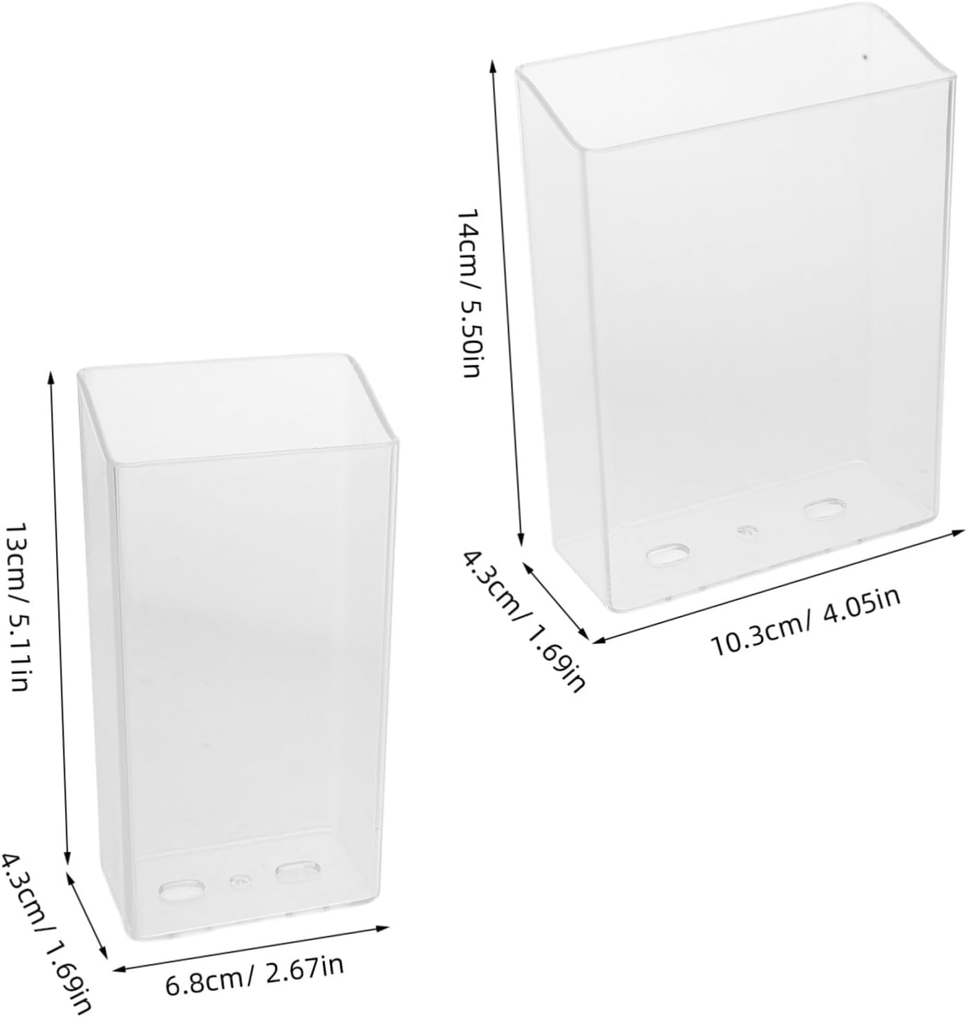 Luxshiny 2pcs Wall Mounted Toothbrush Holder and Toothpaste Dispenser