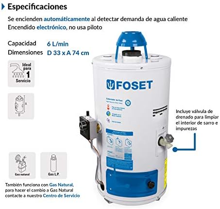 Foset 6L Propane Radiant Space Heater 15000 BTU