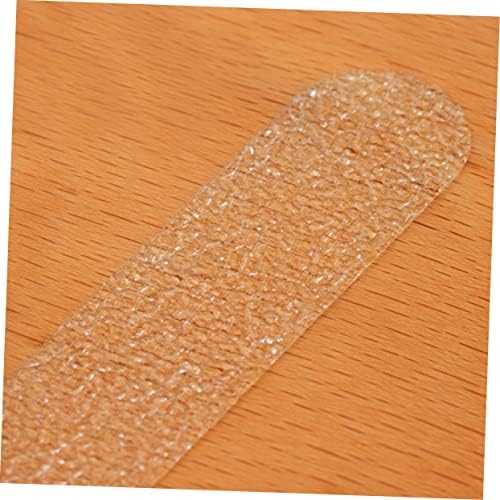 HAKIDZEL 24pcs Non-Slip Transparent Stickers for Bathroom and Staircase Use