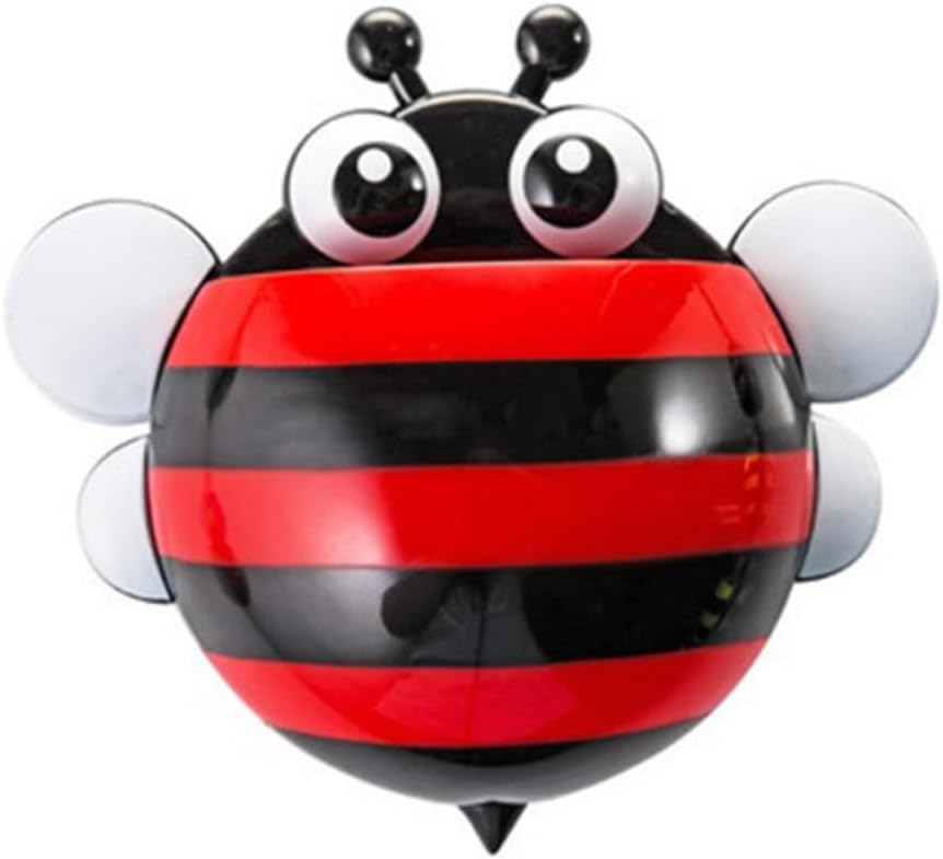 MAGICLULU 4pcs Cartoon Honeybee Suction Cup Holder