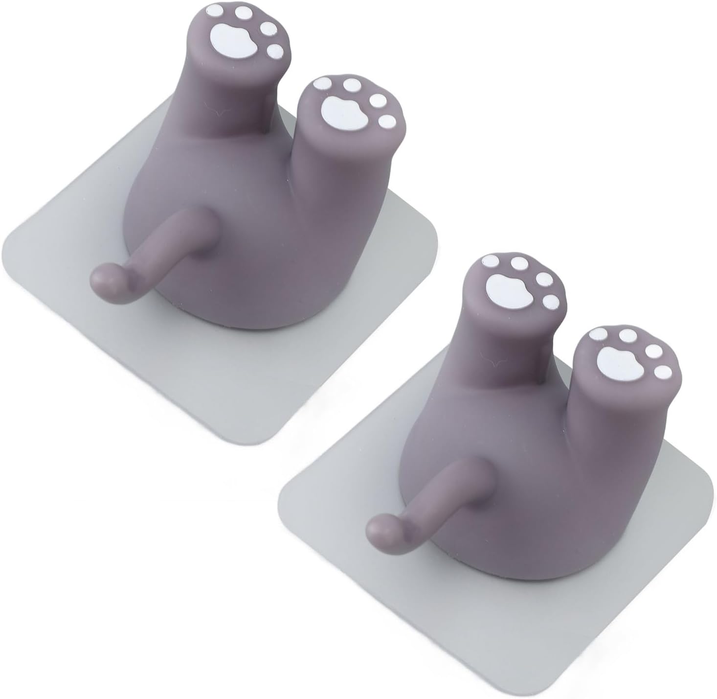 Pssopp 2Pcs Kitten Tail Toothbrush Holder for Kids