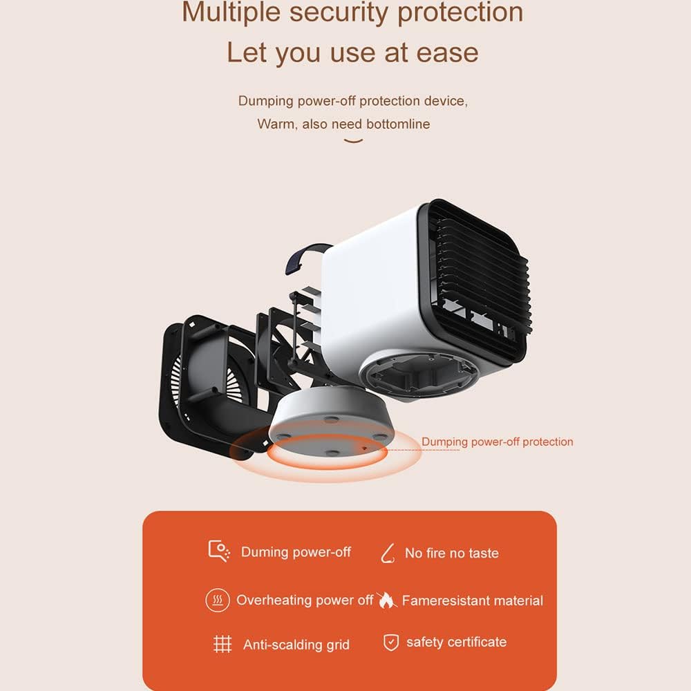 TFGK Portable Heater Fan with Overheating Protection