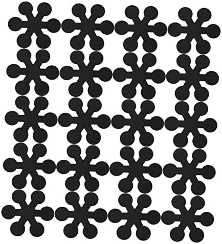 UTHCLO Snowflake Non-Slip Stickers 20pcs for Bath