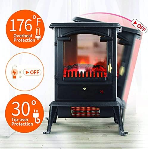 LifePro 1500W Infrared Space Heater with Remote Control
