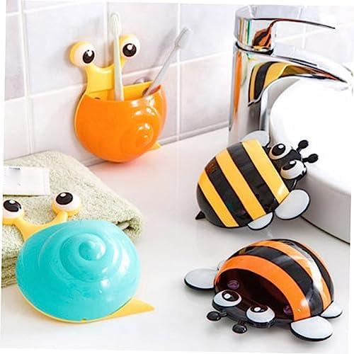 Amosfun Mini Toothbrush Holder with Suction Cup