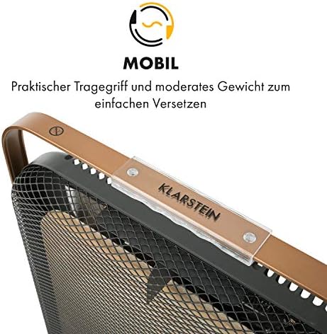 Klarstein HeatPal Marble Infrared Heater with Thermostat