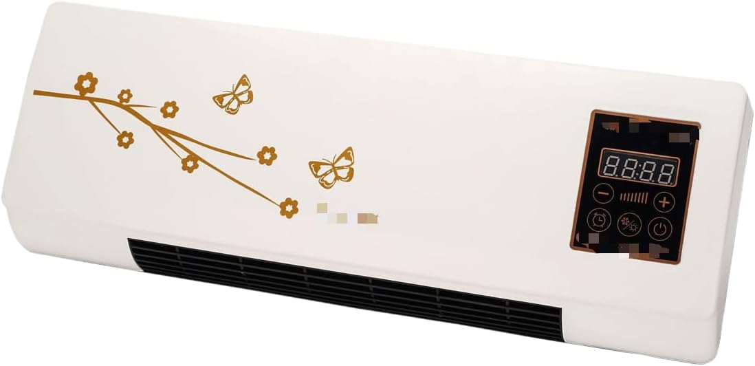 Remote Control Adjustable Wall-Mounted Warm Air Blower