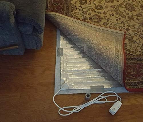 RugBuddy Speedheat 500 Under Rug Space Heater