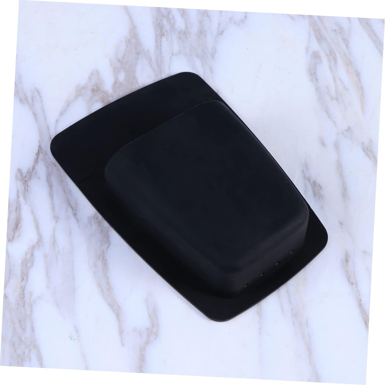 Slim Silicone Bathroom Organizer with Toothpaste and Razor Holder