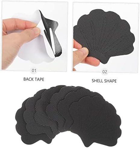 12pcs Nonslip Shower Treads Adhesive Decals for Bathtub Safety